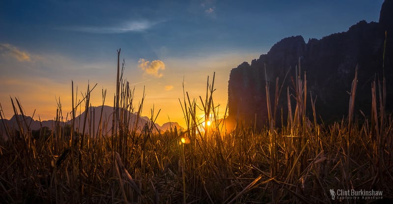 Vang Vieng Sunset
